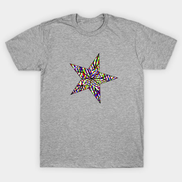 You're A Star! Seriously! Did You Know Anyone Can Be? All You Need To Do Is Keep Getting Better! Don't Worry About Age Or Background. You Can Do It! T-Shirt by abstracted